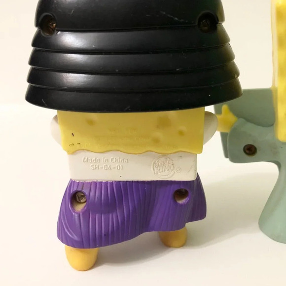 Assorted Spongebob Squarepants Figures Bobble  Square Head Keychain Toys - Picture 6 of 16